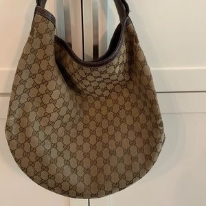 Gucci Monogram Large GG Hobo